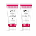 Globus Naturals Glycolic Face Pack for anti acne, fine lines and wrinkles (pack of 2)