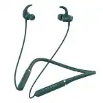 Pauze Beats 221 Pro Bluetooth in Ear Neckband with Up to 8 Hours Playback, Dual Pairing, Magnetic Earbuds, IPX5, Type C Charging, Voice Assistant (Green)