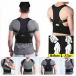 BALARKA Straightener Shoulder Back Posture Brace Adjustable Size Back Brace for Men and Women Posture Corrector Posture Trainer Adjustable (Pack of 2)
