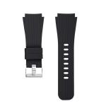 LIRAMARK 20mm Quick Release Soft Silicon Smart Watch Band YOLA Watch Strap for Smart Watches with 20mm lugs Width (Black)