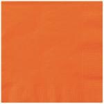 Tiki Times Pumpkin Orange Beverage Napkins 25.4cm x 25.4cm 20pk
