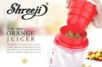 Shreeji 2 in 1 Nano Fruit Juicer,Orange & Grapes Juicer,(3 Piece Set)