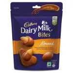 Cadbury Dairy Milk Bites - Almond, Roasted & Chocolate Coated, Rich & Luscious Dessert, 40 grams