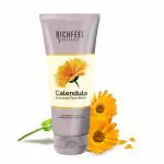 Richfeel Anti Acne Calendula Face Wash | Soothing | For Skin prone to Acne & Blemishes | Prevents breakouts | Physician Formulated | Helps Calm & Replenish Skin | 100 g