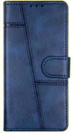 Rawat Mi Redmi 8A Dual Blue Artificial Leather Dual Protection Flip Cover