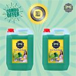 MIZZI WASH Dish Cleaning Gel Non Acidic Dish-washing liquid (green 10 ltr)
