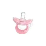 Fisher-Price UltraCare Orthodontic Pacifier with Case for Babies, 3 Months Onwards Pink