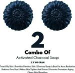 GEETARTH Premium Activated Charcoal Bath Soap, 200 G (Pack Of 2)
