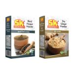 Sk Sign Of Quality Black Pepper Masala And Dry Ginger Powder, 100 G (Combo Of 2)