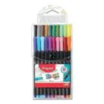 MAPED Graph'Peps Fineliners Set - Pack of 20, Assorted | Thin Liners | Mandala art | Mandala art pens | Doodle Colouring | Colouring pen marker pens