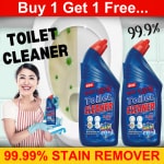 BLISS & BLUSH Toilet Cleaner blue 1L for All Toilet Cleaner Mops | Kills 99.9% Germs