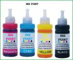 INK POINT Refill Kit for Canon PIXMA All in One Printer MG2570S Multicolor Ink Bottle 100 ml pack of 4