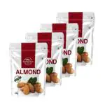 KHARAWALA'S California Roasted Almonds (Badam) - Pack of 4 (250gm Each) | Premium Roasted Badam | Real Nuts