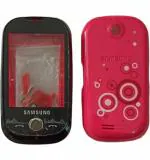 Imbi Pink Plastic Full Panel For Samsung S3650 Corby