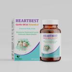 Healthbest Heartbest Capsule | Garlic Oil & Vitamin E | 60 Capsules