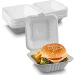Pocheon - 50 Pcs - Lunch Box Cake Food Burger Container 6