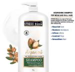 STRESS BGone Argan Oil Shampoo For Hair Growth & Repair, For Unisex 1l