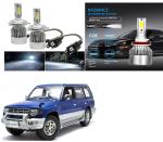 Feelitson White Car C6 H4 Compact Design 36W/3800Lm Led Headlight For Mitsubishi Pajero (Pack Of 2)