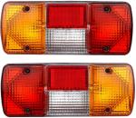 Apsmotiv Multicolor Tail Light Assembly Set Suitable For Universal Jcb And Tractors Car Reflector Light