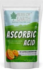 Bliss of Earth Ascorbic Acid Powder Pure Food Grade Vitamin-C Rich Powder boost immunity, Skin,face, Cosmetic & DIY Products 113GM