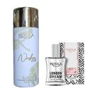 1 ROSILA NASHA GOLD DEODORANT 200ML + 1 ROSILA LONDON DREAM PERFUME 40ML