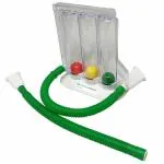 Sahyog Wellness Respiratory 3 Balls Lung Exerciser with 2 Tubes (Spirometer)