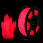 Protomont TECHNOLOGIES FiLAMONT Glow in the Dark-PLA Premium 3D Printer Filament with 30% Luminous Powders(Red)