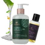 KELESTA Chemical Free Aloe Vera Gel with Vitamin E Suits All Skin Type For Moisturizing - 350 ml