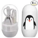 Crawl'in Baby, Infant and Toddler Grooming Nail Kit/Baby Nail Care Kit (Grey)