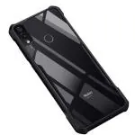 RUPELIK Vivo V9 Pro / V9 / V9 Youth (Eagle) Shock Proof Clear Protective Hybrid TPU & PC Transparent Back Crystal Clear Eagle Case Cover for Vivo V9 Pro (Black/Transparent)