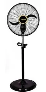Santosh Farrata Shaktiman 18 Inch 450 mm Ultra High Speed 2 Blade Pedestal Fan (Black, Pack of 1)