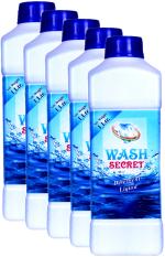 WASH SECRET Liquid Detergent 1 l bottle (Pack Of 5) For Front Load Top Load Washing Machine