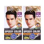 Bigen Men's Speedy Color, Hair Color, 80g - Natural Black 101 (Pack of 2)