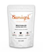 Samagni Multigrain Gluten Free Atta 500 gms | Diabetic Friendly Atta | Jowar, Bajra, Ragi, Oats, Fenugreek Seeds, Flax Seeds