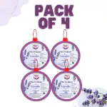 MarkoSafe Urinal Lavender Air freshener Cubes -70gm | Sani cube | for Toilets, Washbasins & Bathrooms, Anti bacterial with Long lasting aroma | Pack of 4