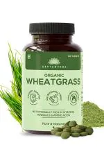 Saptamveda Organic Wheat Grass 120 Tablets 500mg (Pack of 1)