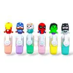 SAMVARDHAN Avenger Theme Wine Bottle Shape Highlighters | Fine Grip Chisel Tip Marker Pen Highlighter for Stationery Hoarders| Birthday Party Return Gifts for Kids (1)