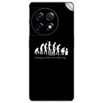 GADGETSWRAP Printed Vinyl Skin Sticker for Oneplus 11 - ironic evolution