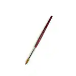 Bunny Nail Studio Acrylic Brush | UV Gel Nail Brush | Professional Poly Nail Gel Brush | Extensions and Nail Tips Builder | Wooden Handle with Nylon Hair Manicure | Nail Art Painting Pen | Size 8