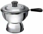 WeCook Stainless Steel Chiratta Puttu Maker Heavy Food Grade Stainless Steel Steamer, Steamer Plate