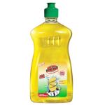RealClean Dishwash Liquid Gel with Lemon Freshness Extract , Removes Tough Stains Easily (500ml) (Pack of 1)