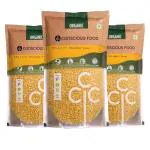 Conscious Food Yellow Mung Dal 500g Pack of 3