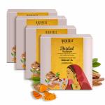 Richfeel Bridal Radiance Facial Kit - Haldi & Chandan Blend for Lasting Bridal Glow, Tan Removal, Instant Brightening |30 g (Pack of 4)