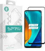 Sprig Black Tempered Glass Guard For Motorola G8, Moto G8