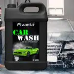 Fivanta Car Washing Liquid, Car wash shampoo, Safe for Cars, Trucks, Motorcycles, RVs & More, Wash Liquid for Car and Bike - 5 Liter
