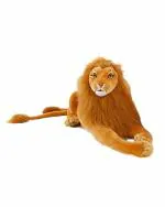 Tickles Polyester Brave Lion Lightweight Stuffed Toy 35 cm 1 Month and Up