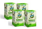 Eco Smiley Bamboo Sanitary Pads - Day & Night Pads | High Absorbtion | Organic and Natural Biodegradable 15 Pieces Pack of 4 (60 Pads), XL - 330mm