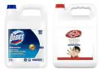 Lifebuoy Total 10 Hand Wash (5 Ltr) +DOMEX Disinfectant Multi-Surface Cleaner (5 Ltr)
