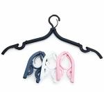 GOROFY Portable Folding Clothes Hangers Travel Accessories Foldable Clothes Hangers Drying Rack