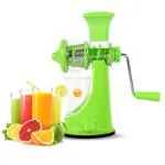 Hand Juicer for Fruits and Vegetables with Steel Handle Vacuum Locking System, Shake, Smoothies, Travel Juicer for Fruits and Vegetables,Fruit Juicer for All Fruits,Juice Maker Machine